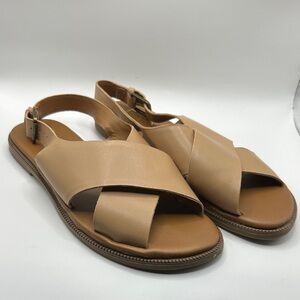 Franco Sarto Tan Women's Sandals size 10